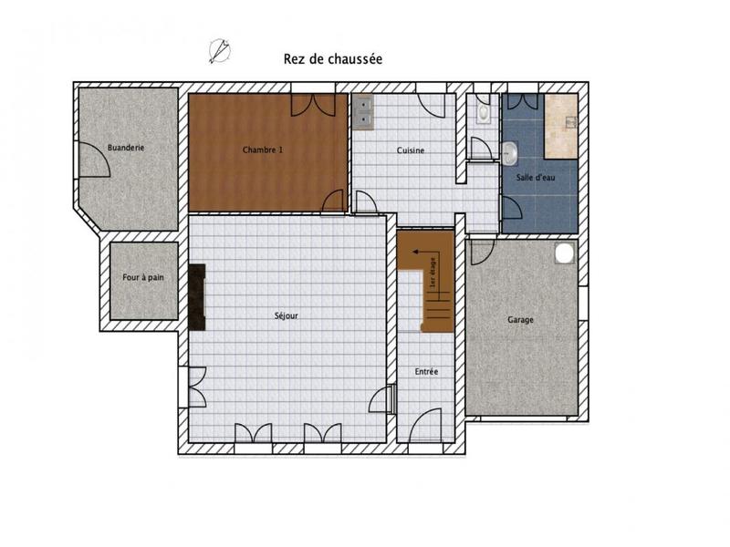 Maison ancienne - 110 m² - 4 pièces