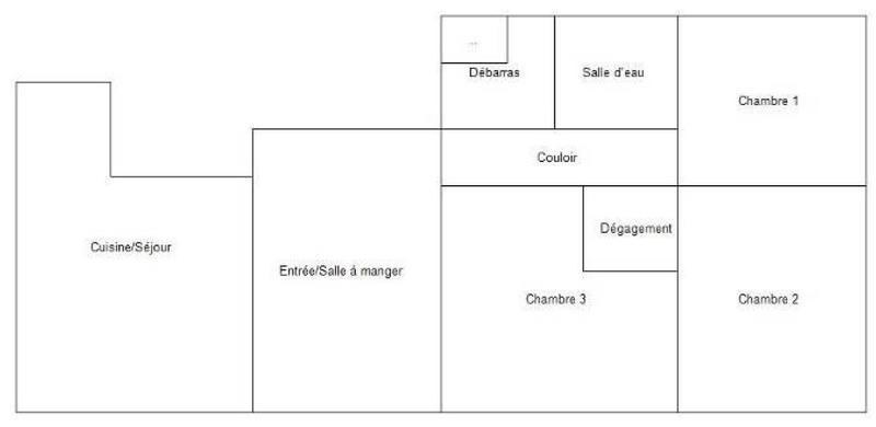 Appartement - 95 m² - 4 pièces