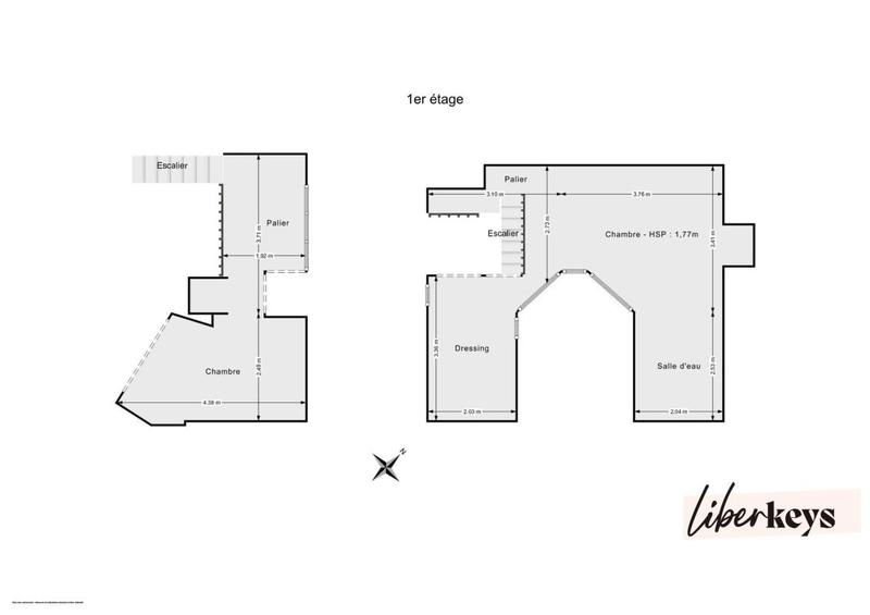 Duplex - 120 m² - 5 pièces