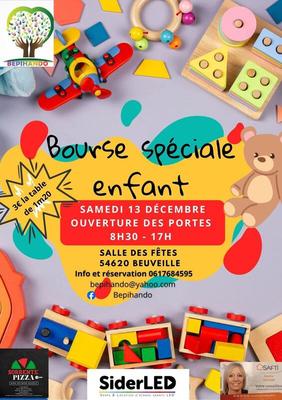 Bourse spéciale enfant