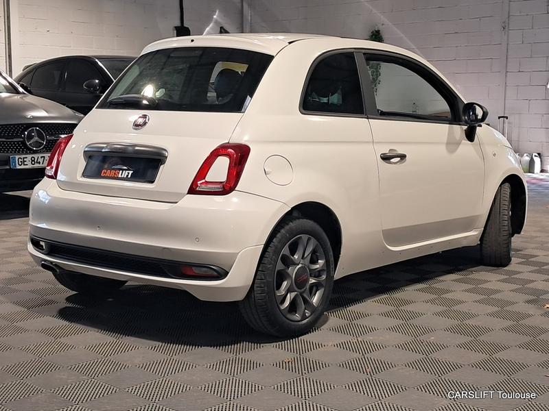 Fiat 500 1.2i 69 Sport - Radar de Recul Toit Panoramique