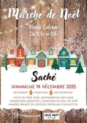 Marché de noël Saché