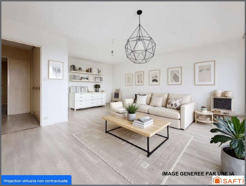 Appartement - 92 m² - 4 pièces