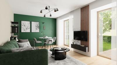 Appartement - 35 m² - 2 pièces