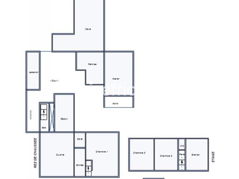 Maison - 86 m² - 5 pièces