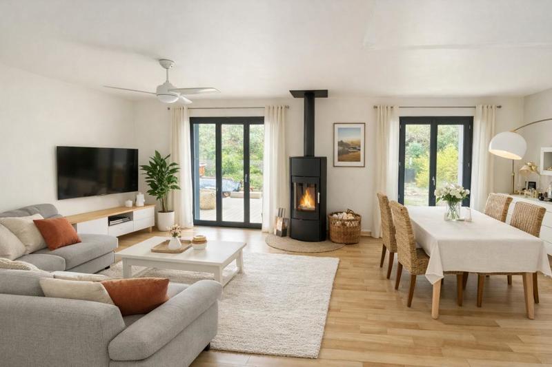 Maison - 92 m² - 3 pièces