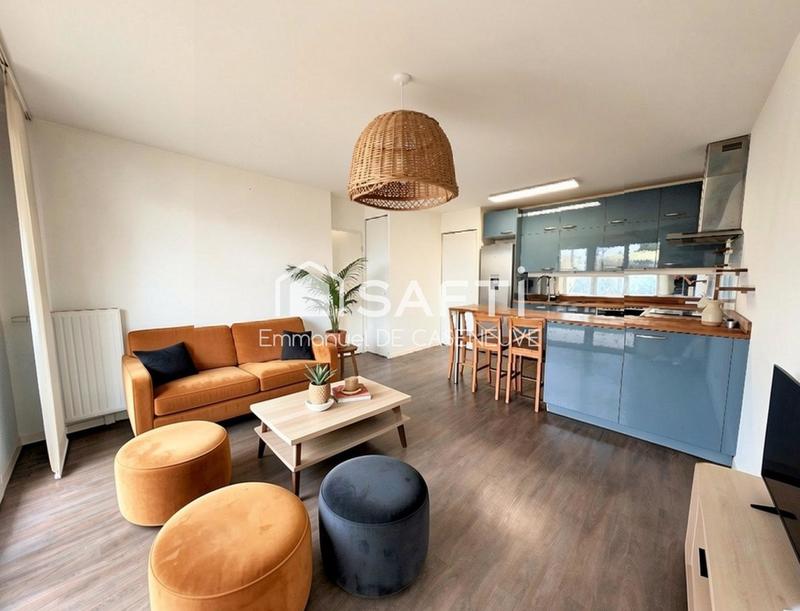 Appartement - 61 m² - 3 pièces