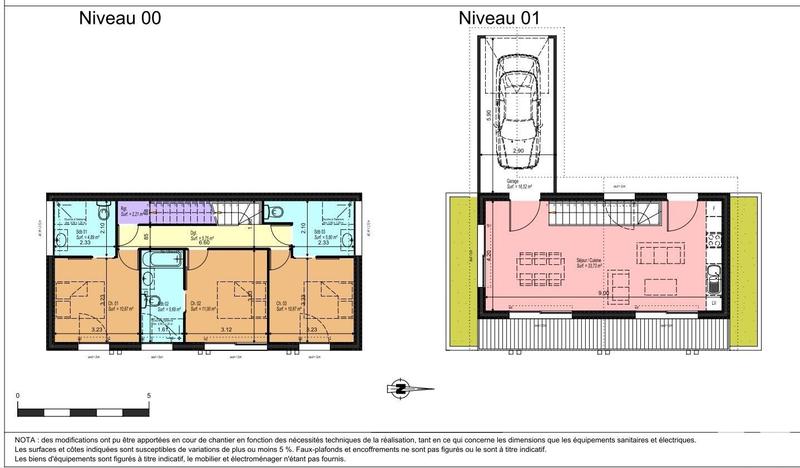 Maison - 90 m² - 4 pièces