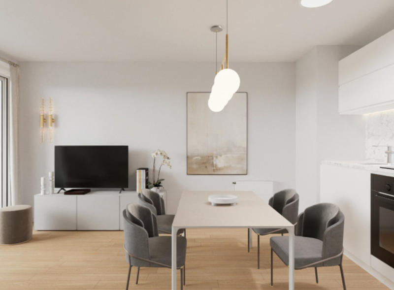 Appartement - 46 m² - 2 pièces