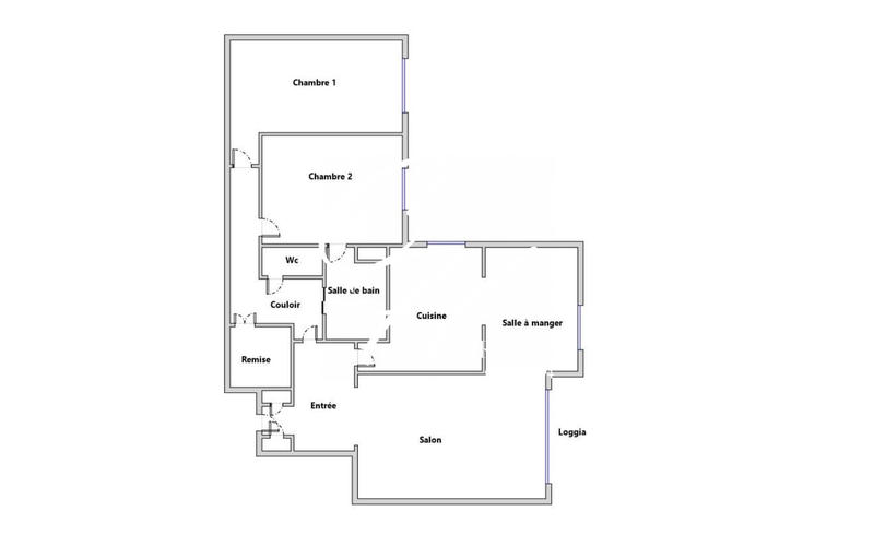 Appartement - 87 m² - 4 pièces