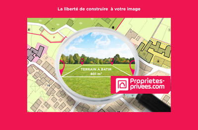 Terrain - 801 m²