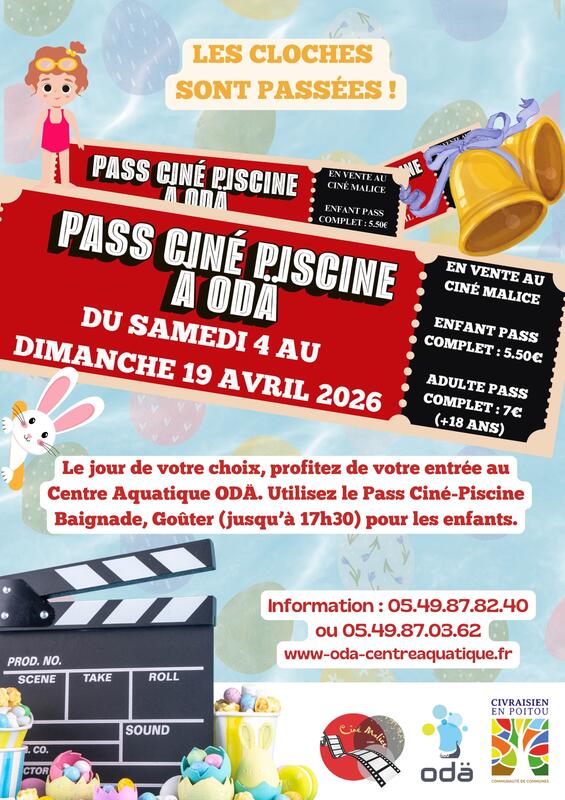 Pass Ciné Piscine à Odä