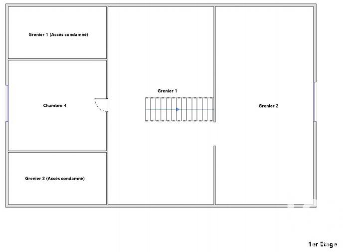 Maison - 103 m² - 6 pièces