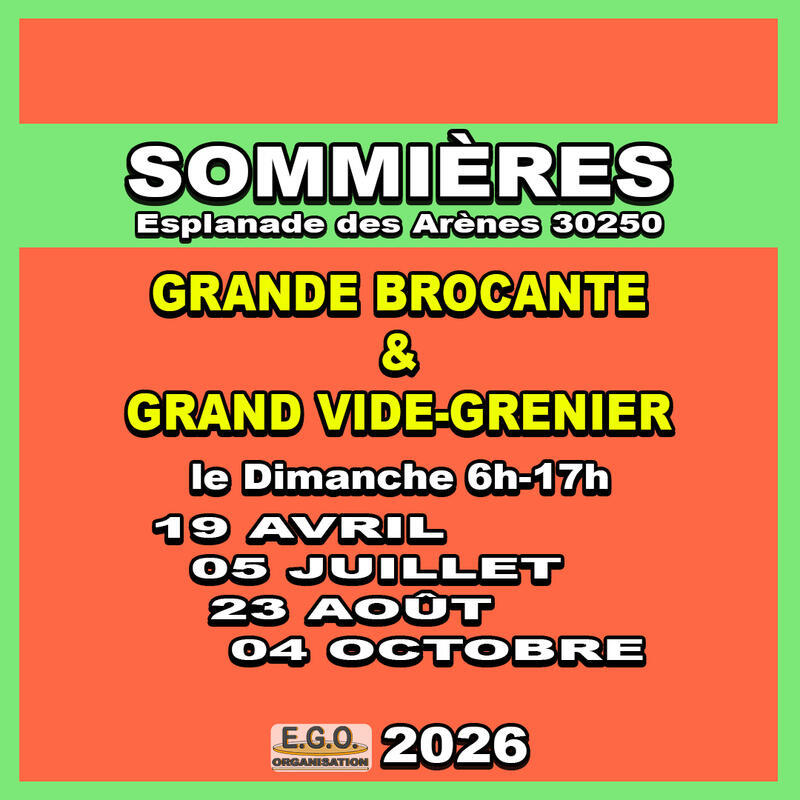 Grande brocante et vide-grenier