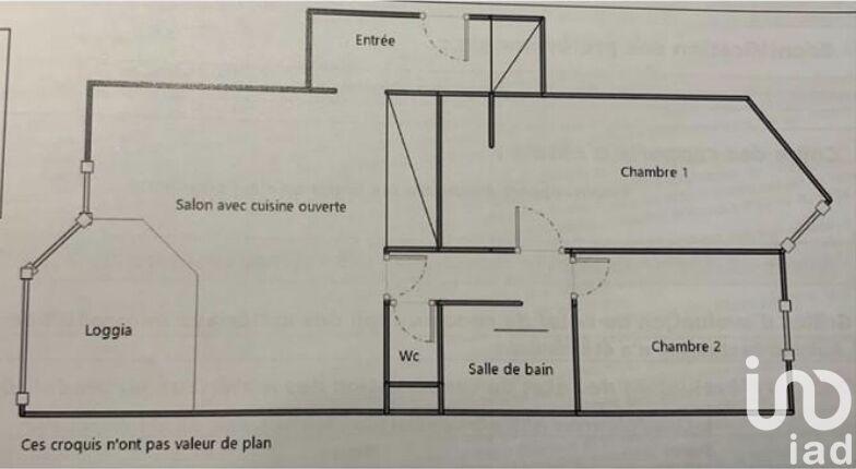 Appartement - 75 m² - 3 pièces