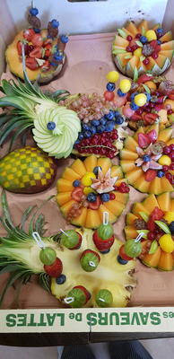 Epicerie ratatouille et coquillages