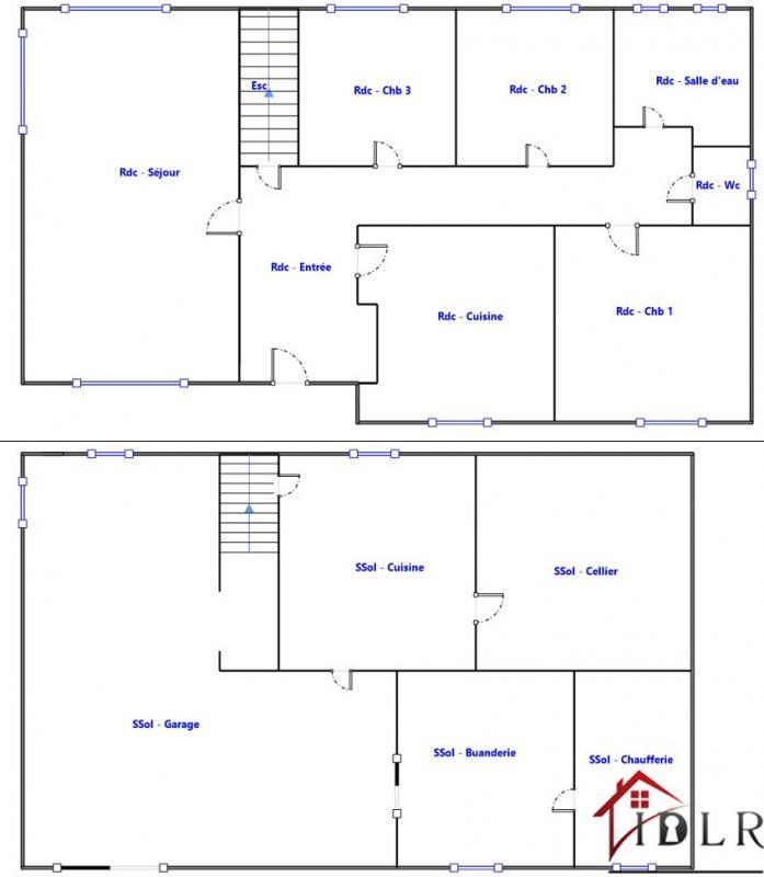 Maison de village - 115 m² - 4 pièces