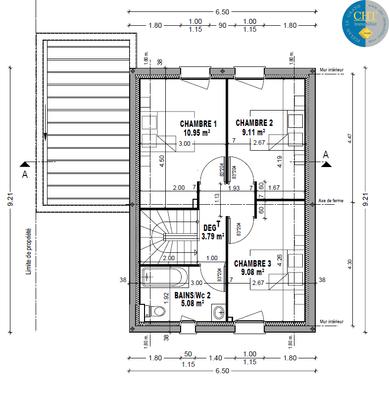 Maison - 83 m² - 4 pièces