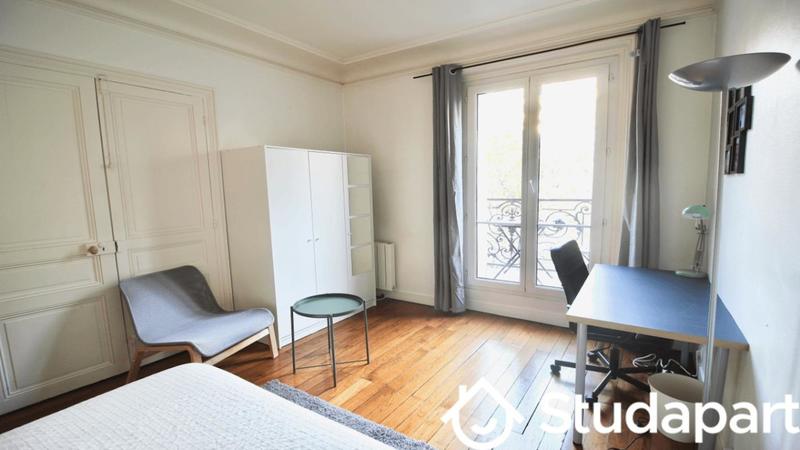 Chambre - 13 m² - 1 pièce