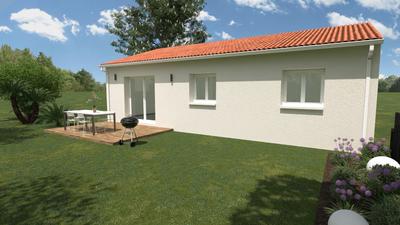 Maison - 70 m² - 4 pièces