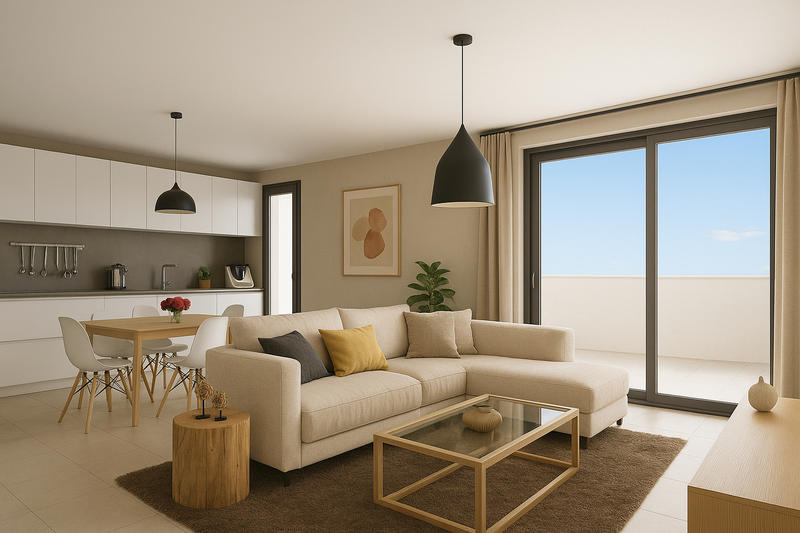 Appartement - 80 m² - 4 pièces