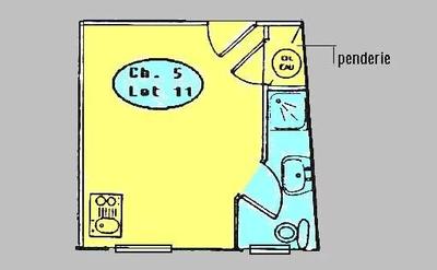 Appartement - 24 m² - 1 pièce