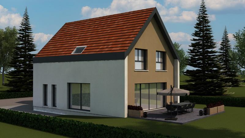 Maison contemporaine - 161 m² - 5 pièces