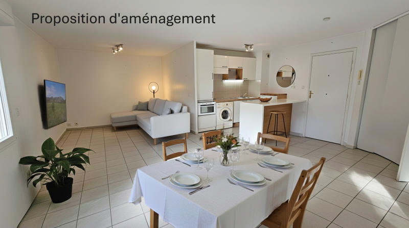 Appartement - 59 m² - 2 pièces