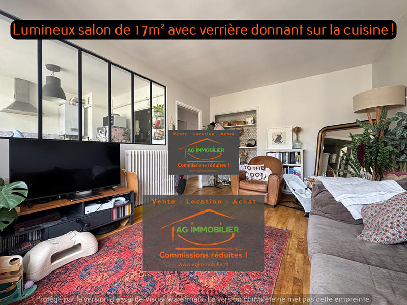 Appartement - 57 m² - 3 pièces