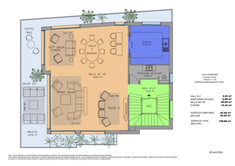 Villa - 275 m² - 6 pièces
