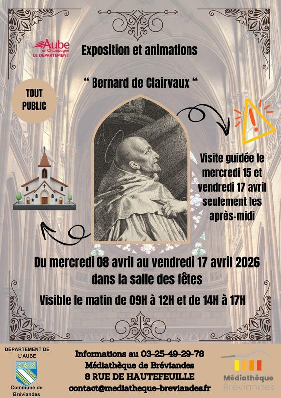 Exposition "Bernard de Clairvaux"