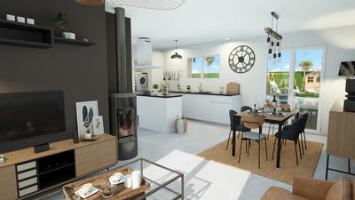 Maison - 89 m² - 3 pièces