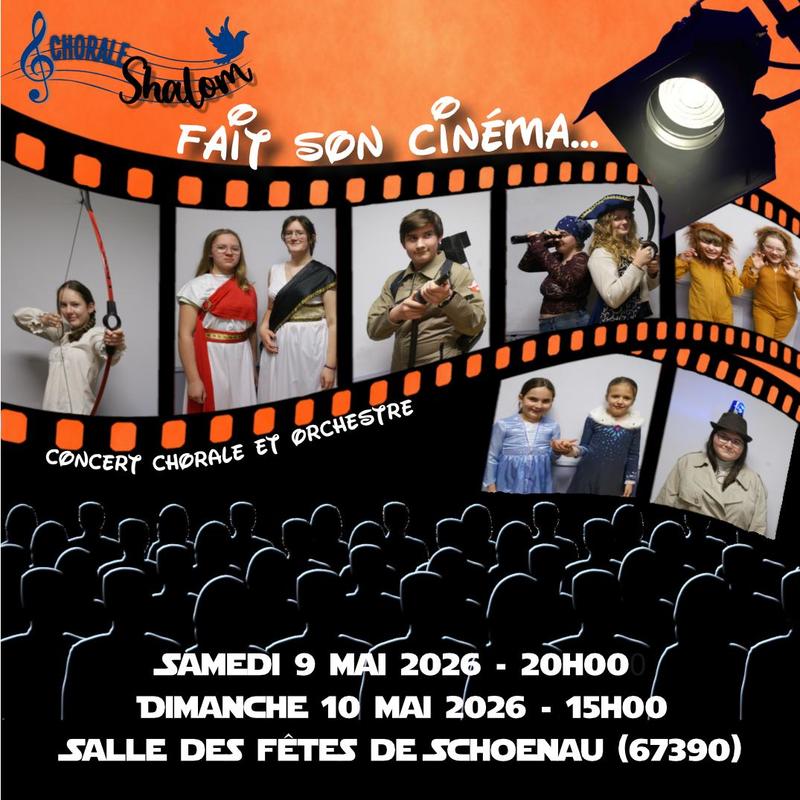 Concert Shalom fait son cinéma