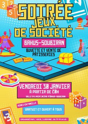 Soirée jeux de société