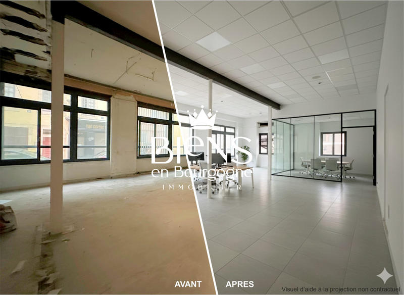 Bureau - 94 m² - 1 pièce