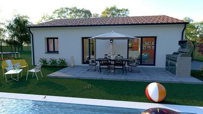 Maison - 80 m² - 4 pièces