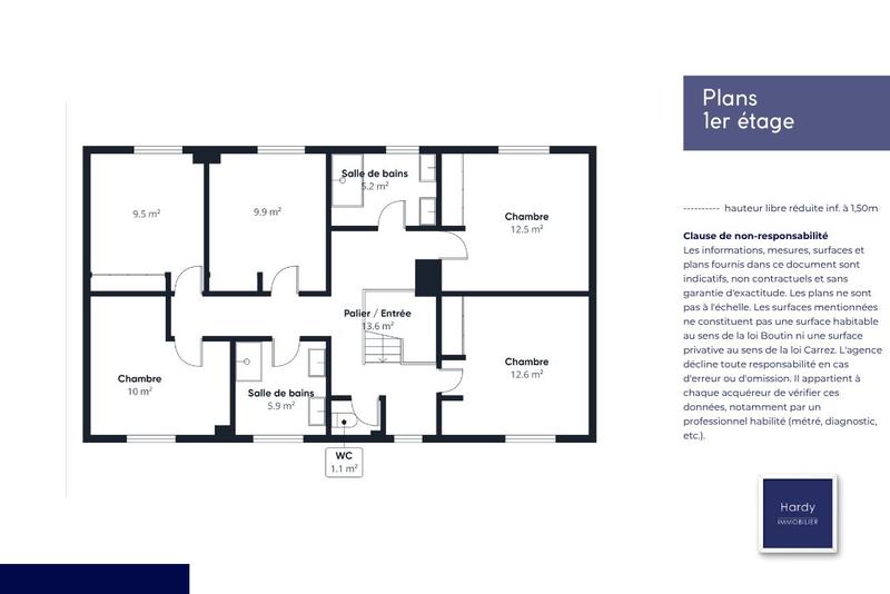 Maison - 168 m² - 7 pièces