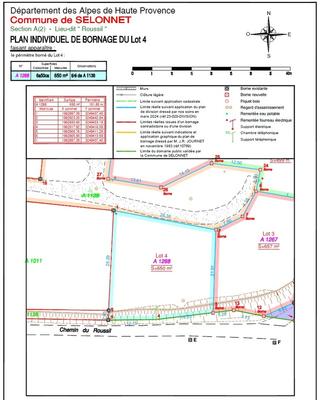 Terrain constructible - 951 m²