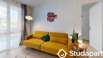 Chambre - 12 m² - 1 pièce