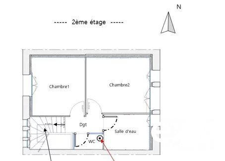 Maison - 88 m² - 3 pièces