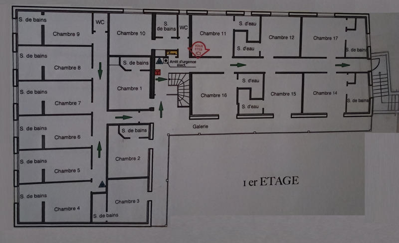 Immeuble - 443 m² - 18 pièces