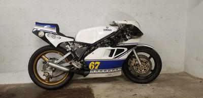 Yamaha Tzg 350 yamaha bleu 0350 B