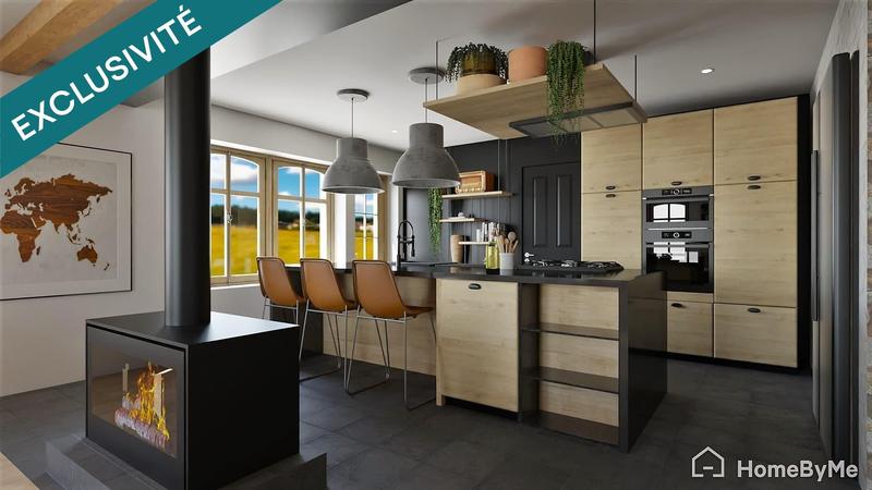 Maison - 120 m² - 3 pièces