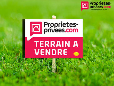 Terrain constructible - 638 m²