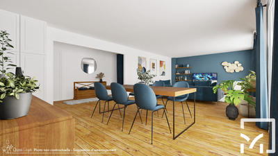 Appartement - 121 m² - 6 pièces