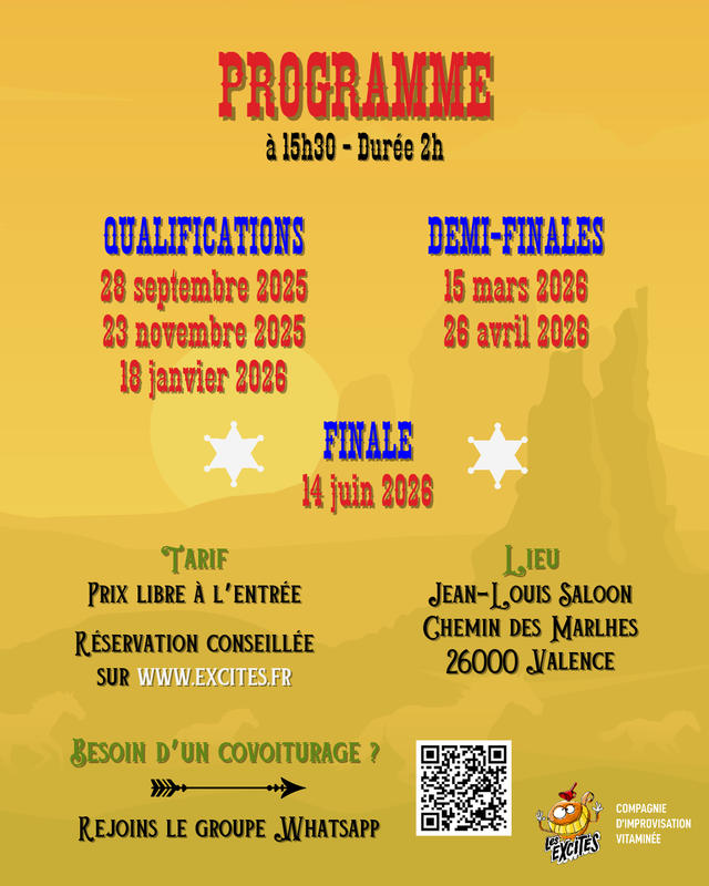 Tournoi d'improvisation - Catch me If You Can !