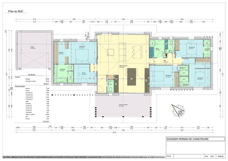 Maison d'architecte - 142 m² - 6 pièces