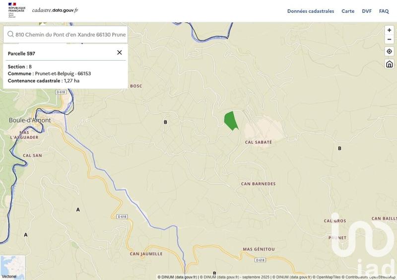 Terrain - 12 665 m²