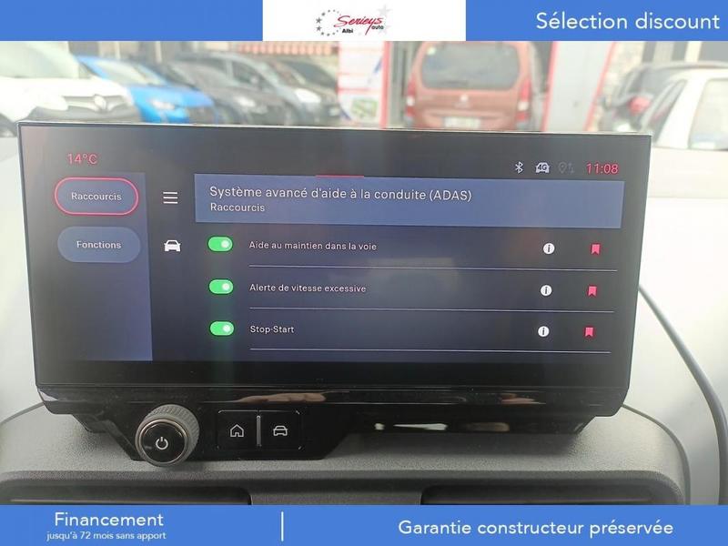 Fiat Doblo BlueHDi 130 Bvm6 Camera Ar+Radar Av+Ar Grip Control Sieges Av Chauffant