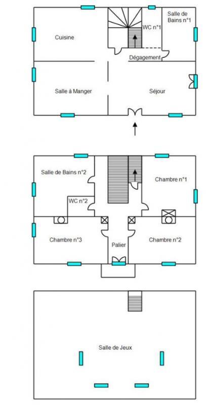 Maison - 206 m² - 7 pièces